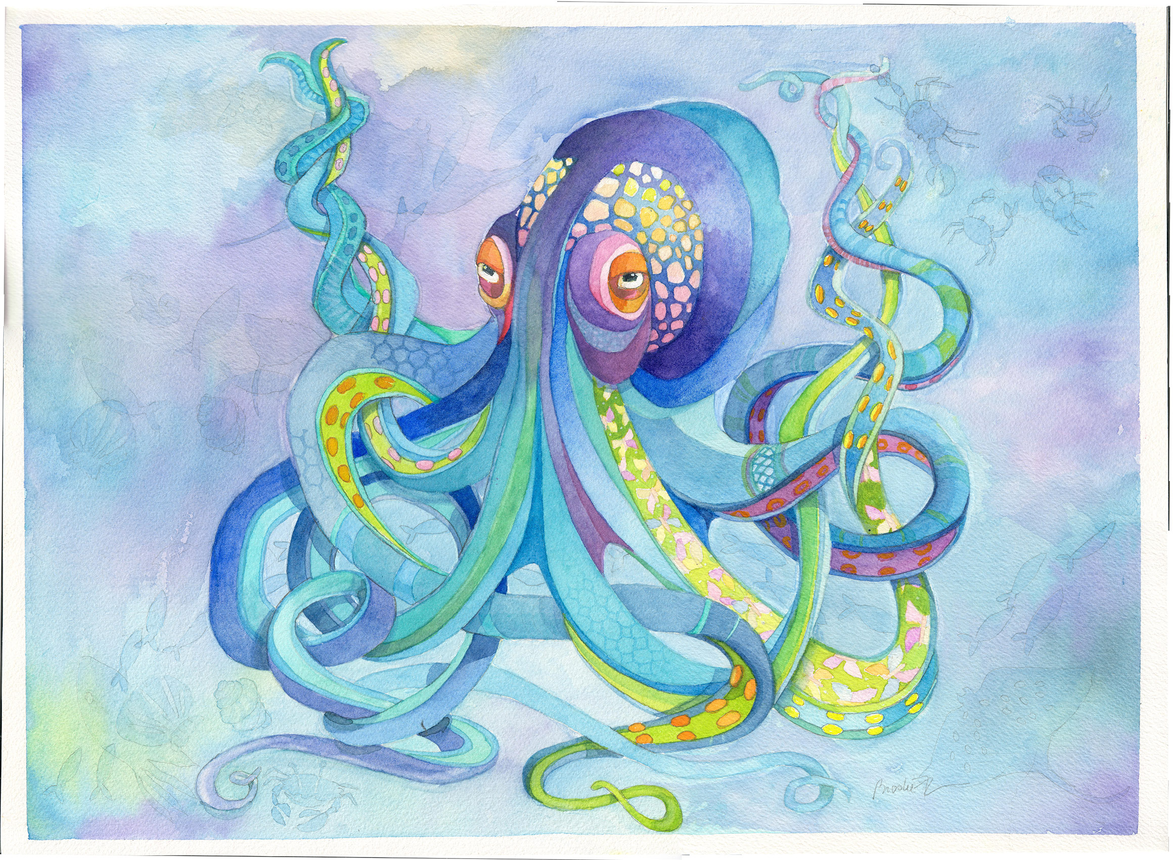 Octopus Swirl